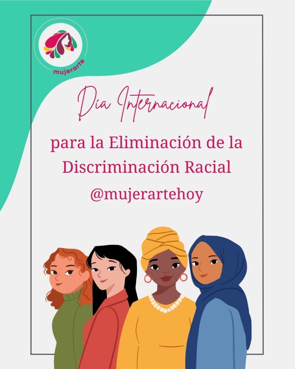 Instagram post from mujerartehoy. This post is in position 0.