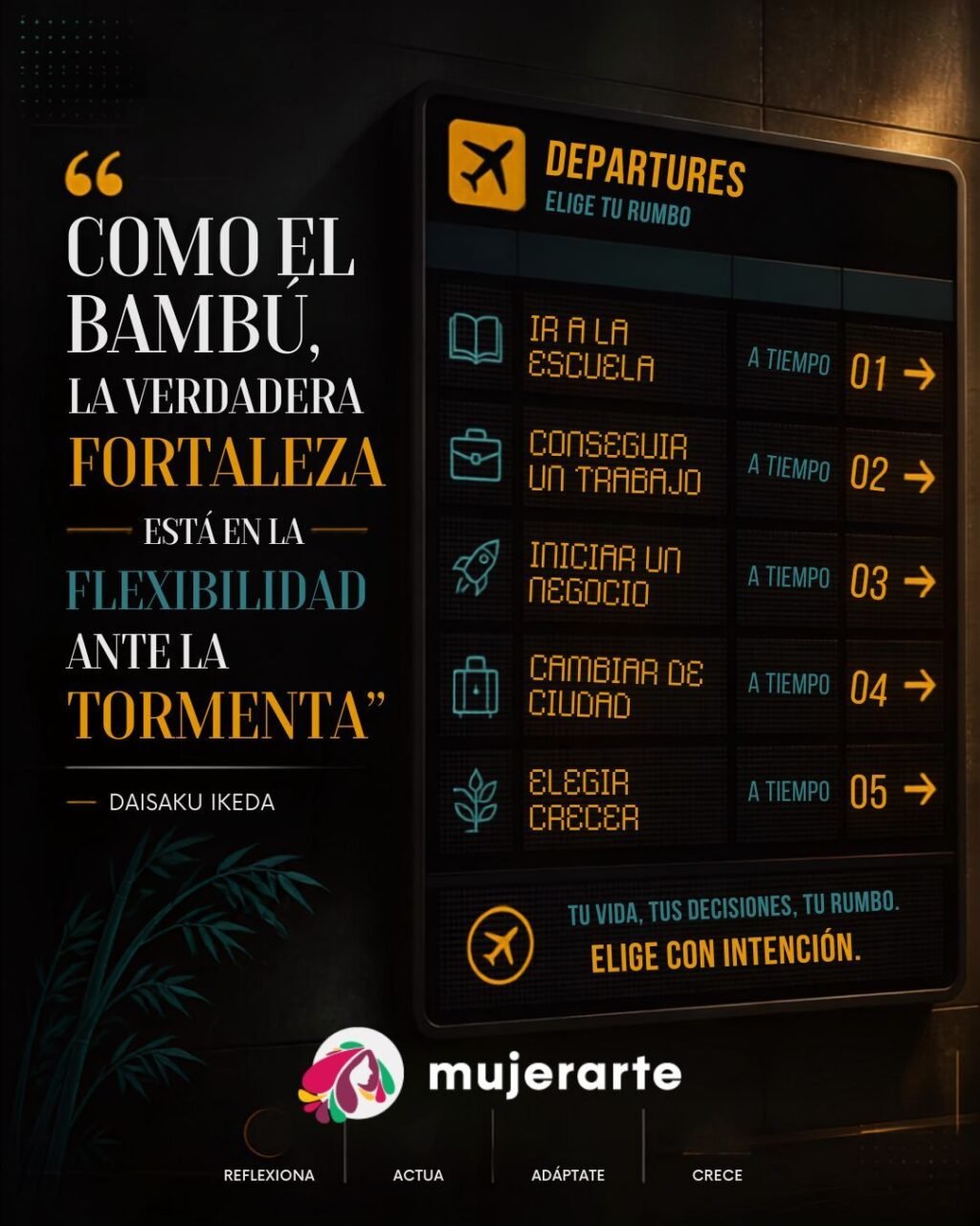 Instagram post from mujerartehoy. This post is in position 0.