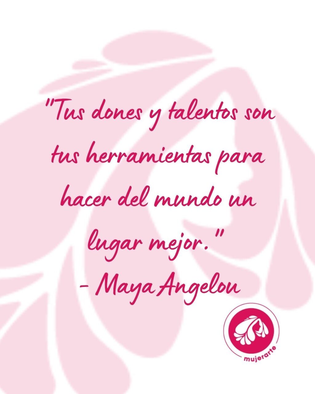 Instagram post from mujerartehoy. This post is in position 1.