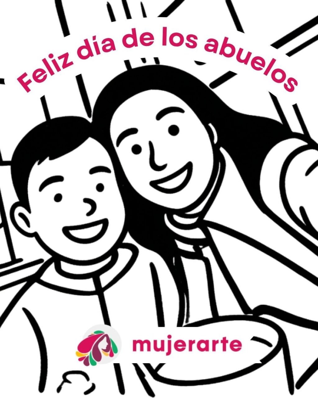 Instagram post from mujerartehoy. This post is in position 0.