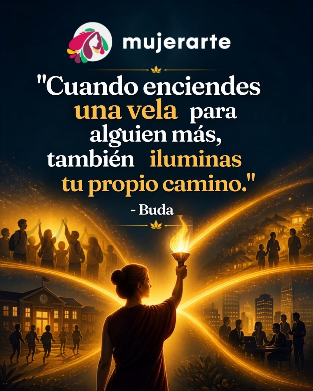 Instagram post from mujerartehoy. This post is in position 0.