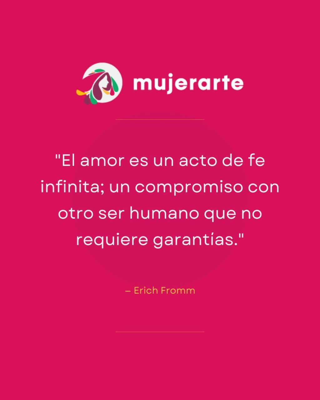 Instagram post from mujerartehoy. This post is in position 0.