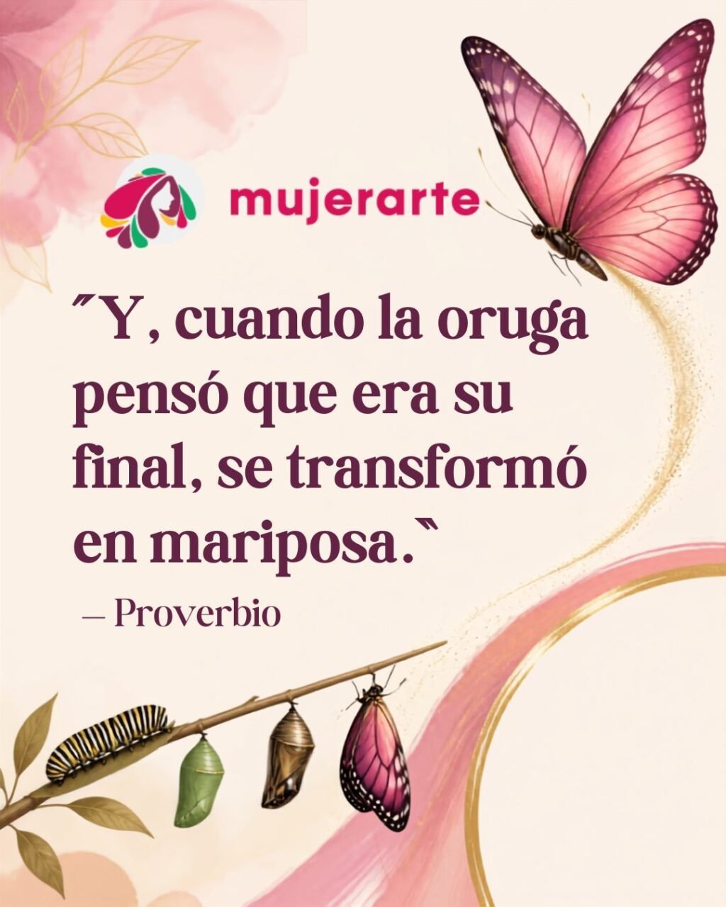 Instagram post from mujerartehoy. This post is in position 0.